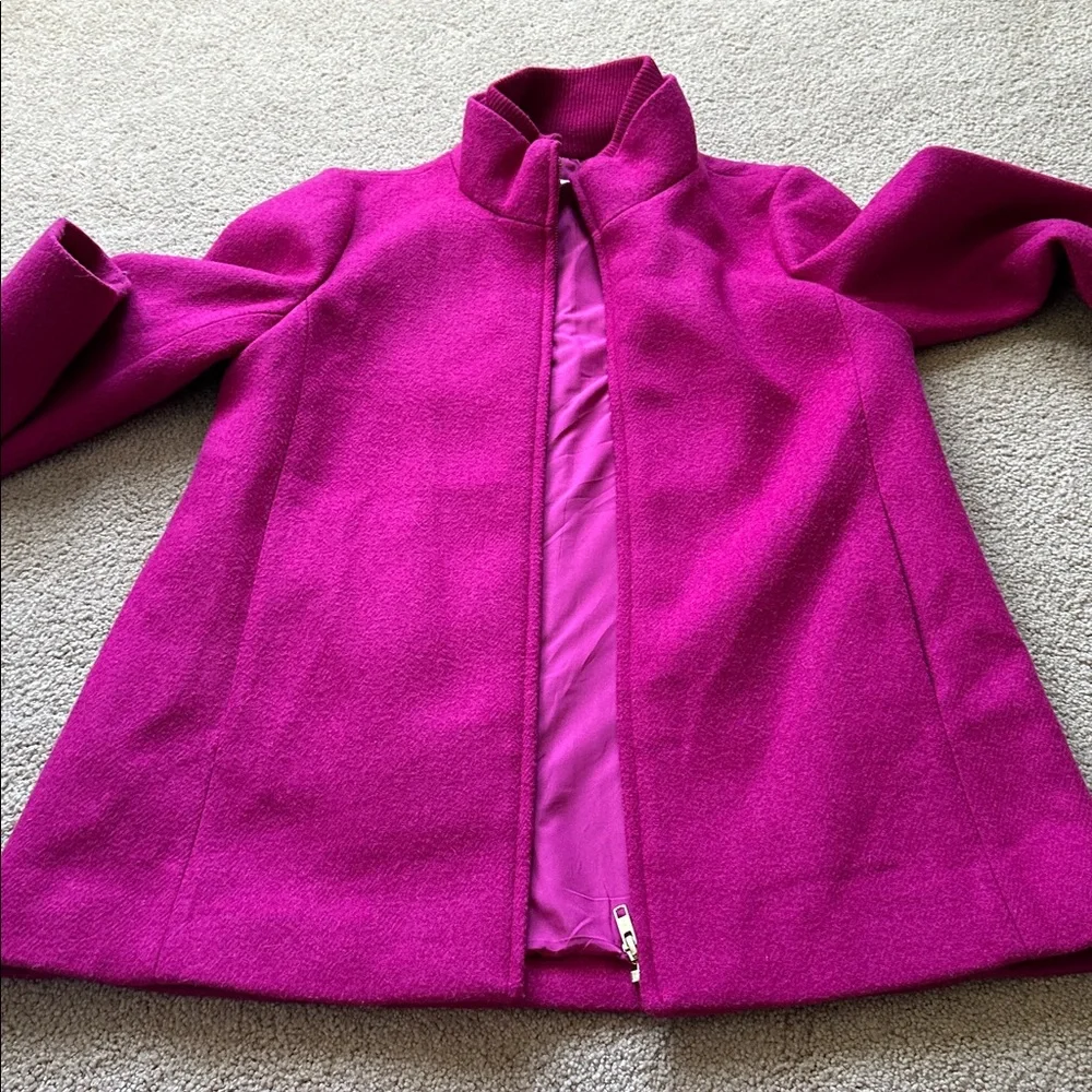 J. Crew wool blend full zip coat - Picture 12 of 12